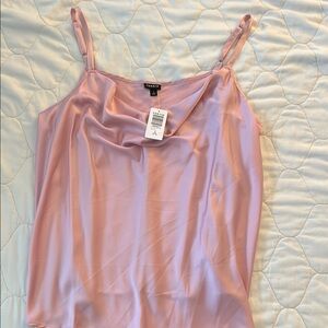 COPY - Torrid Pink Cowl Sleeveless Camisole